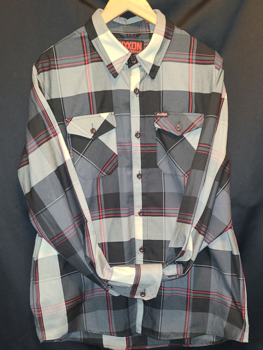 Dixxon Flannel Company Cro-Mags "Best Wishes" flannel shirt SIZE XL LIKE NEW